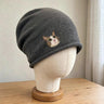 Custom Wool-Felt Pet Portrait Hat & Scarf
